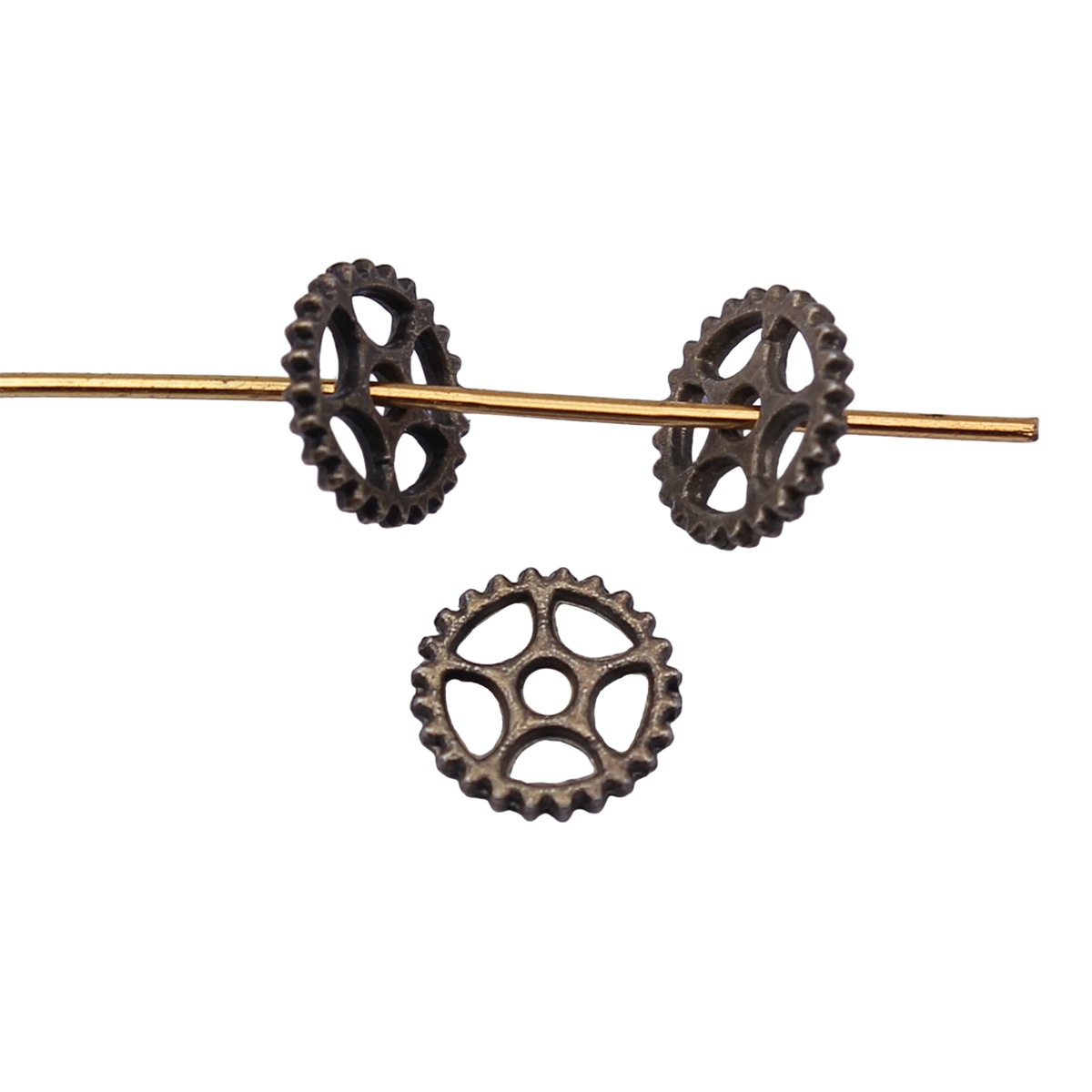 Jewelry Watch Making - Pingentes de engrenagens steampunk, relógio vintage,
