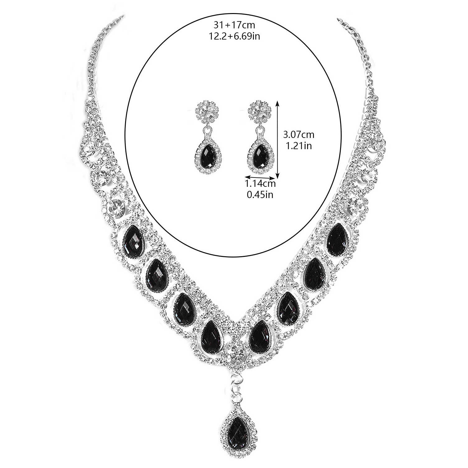 Conjunto de Colar e Brincos DI - Al Ain Jewelry & Watches Exhibition 2025 avaliação e preço