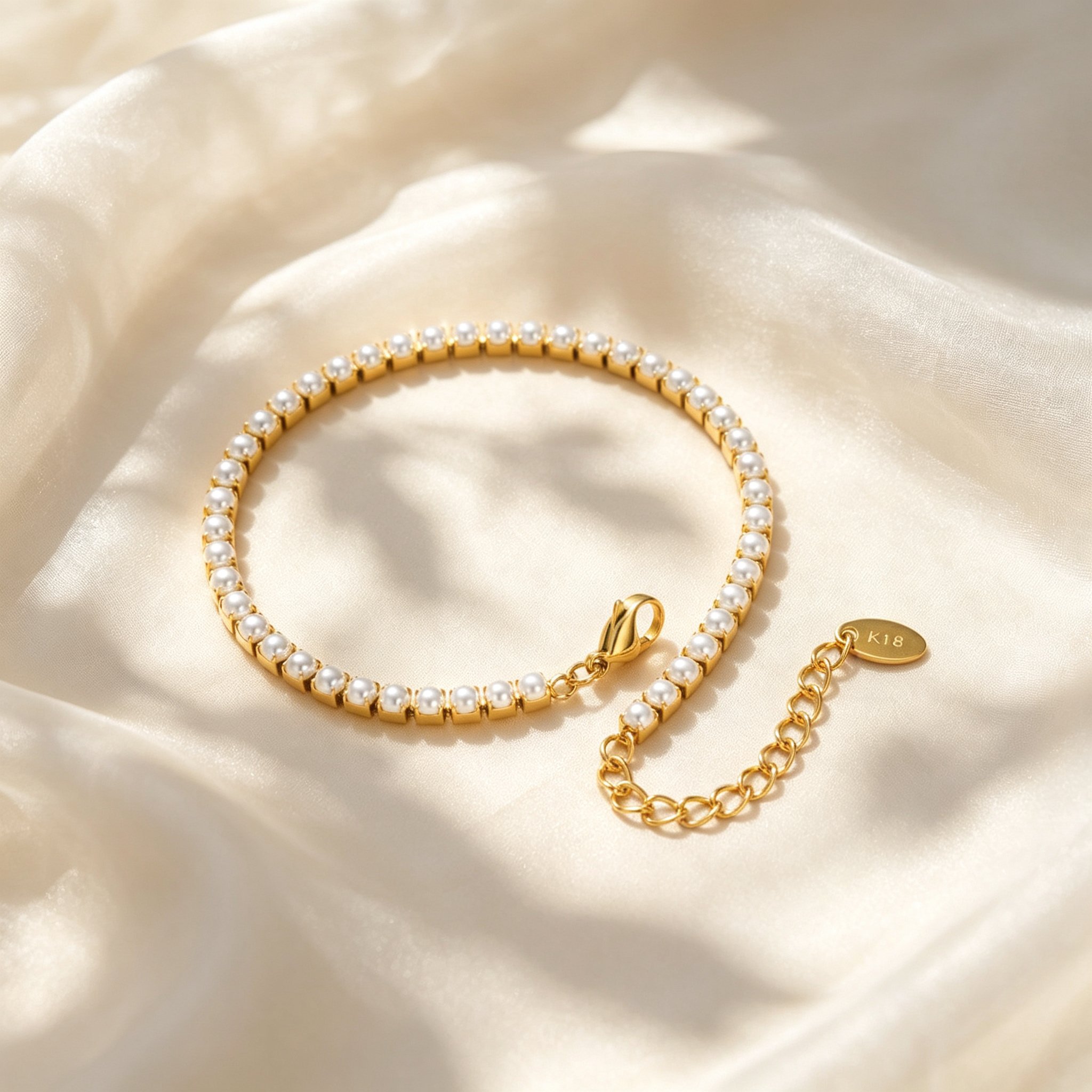 Tornozeleira Elegante de Pérol - Jc Jewelry & Watches Reviews avaliação e preço