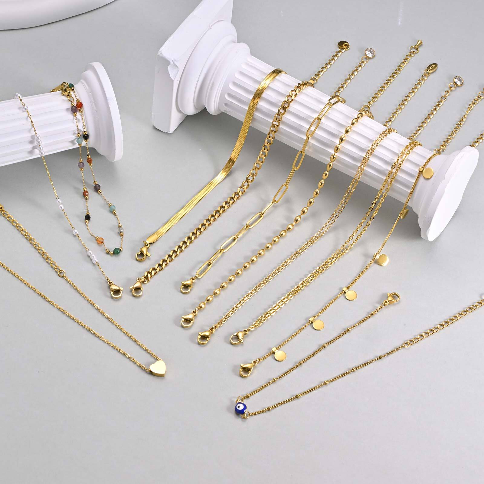 Pulseira de tornozeleira em ca - Jc Jewelry & Watches Reviews avaliação e preço
