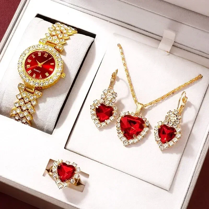 Conjunto de jóias para mulhere - Jewelry Watch Making avaliação e preço