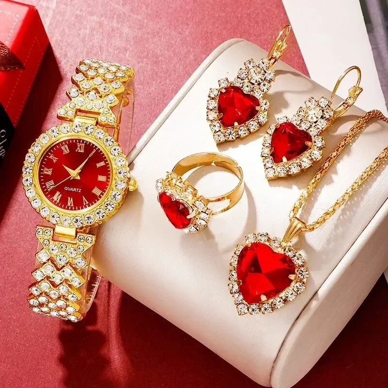 Conjunto de jóias para mulhere - Jewelry Watch Making avaliação e preço