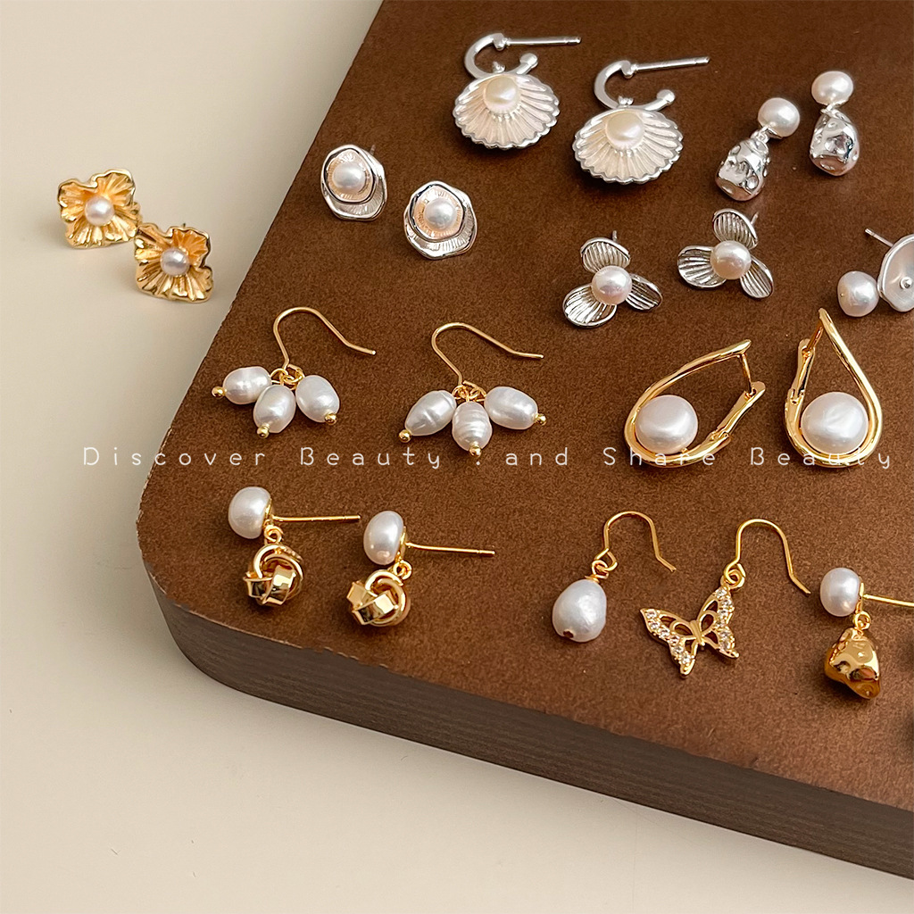 Acessórios DIY: Brincos de pér - Pearl Stud Earrings avaliação e preço
