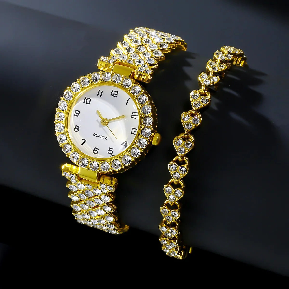1 pçs/2 pçs moda de luxo conju - Jewelry Watch Making avaliação e preço