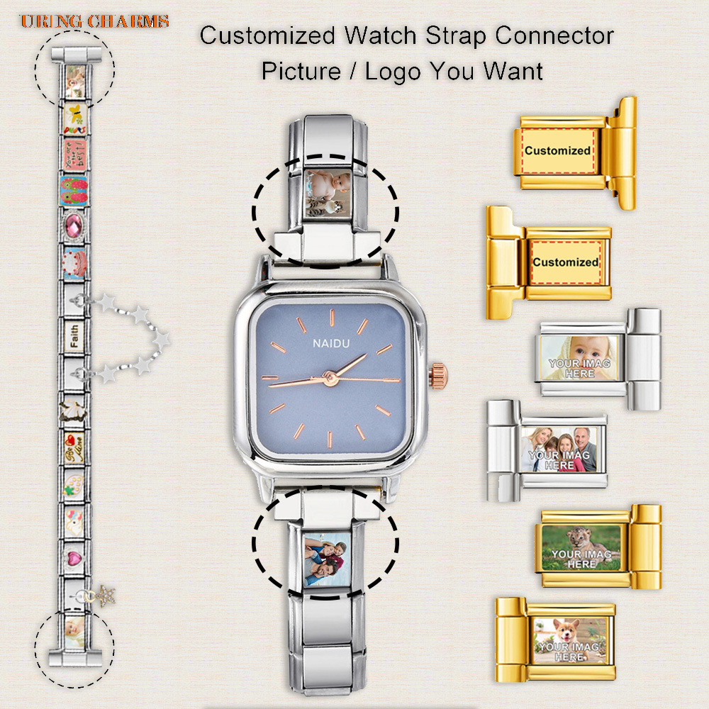 1 par de logotipo de imagem pe - Jewelry Watch Making avaliação e preço