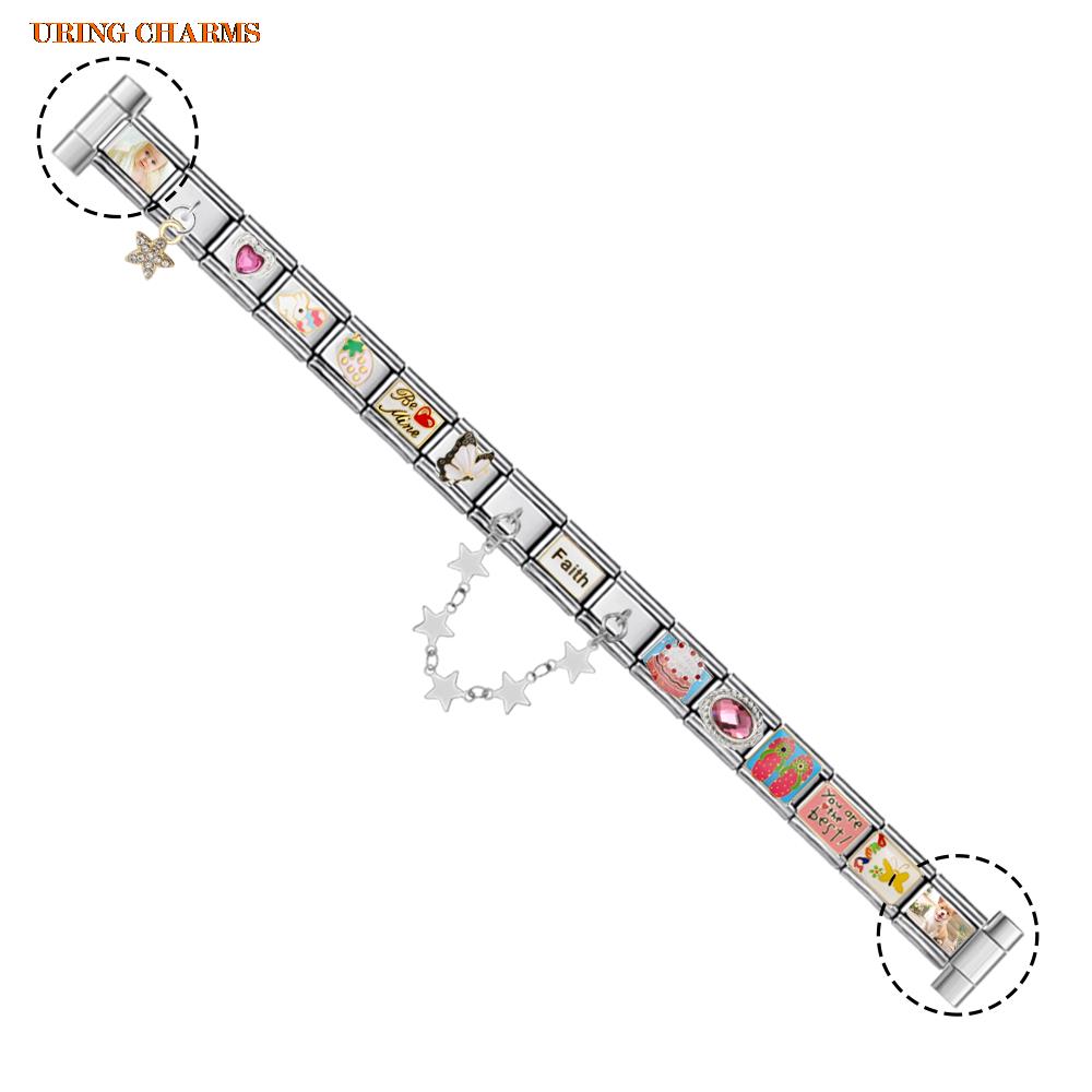 1 par de logotipo de imagem pe - Jewelry Watch Making avaliação e preço