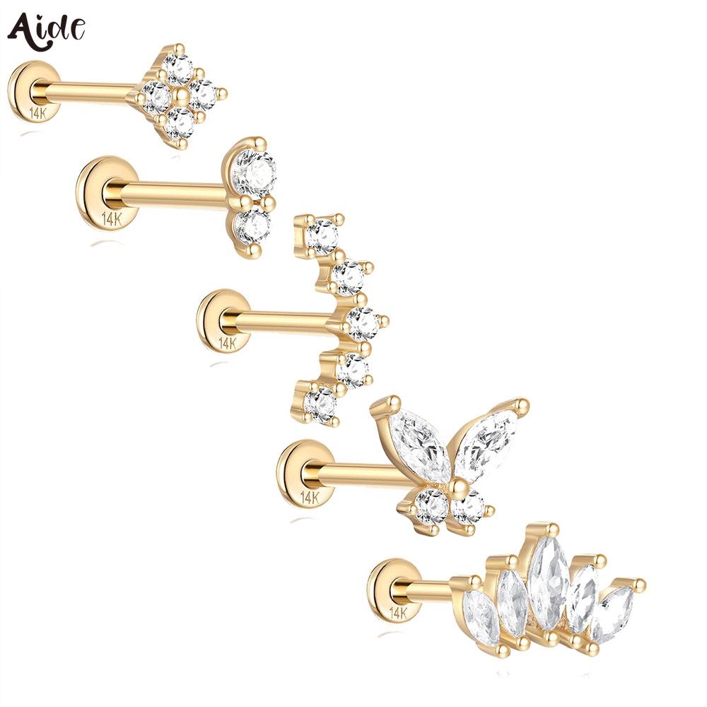 Aide diy zircão pérola brinco  - Pearl Stud Earrings avaliação e preço