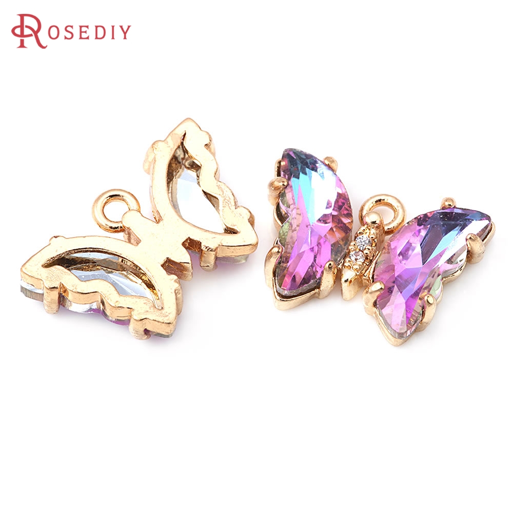 10 Peças de Pingentes de Borbo - Butterfly Pendant Necklace avaliação e preço