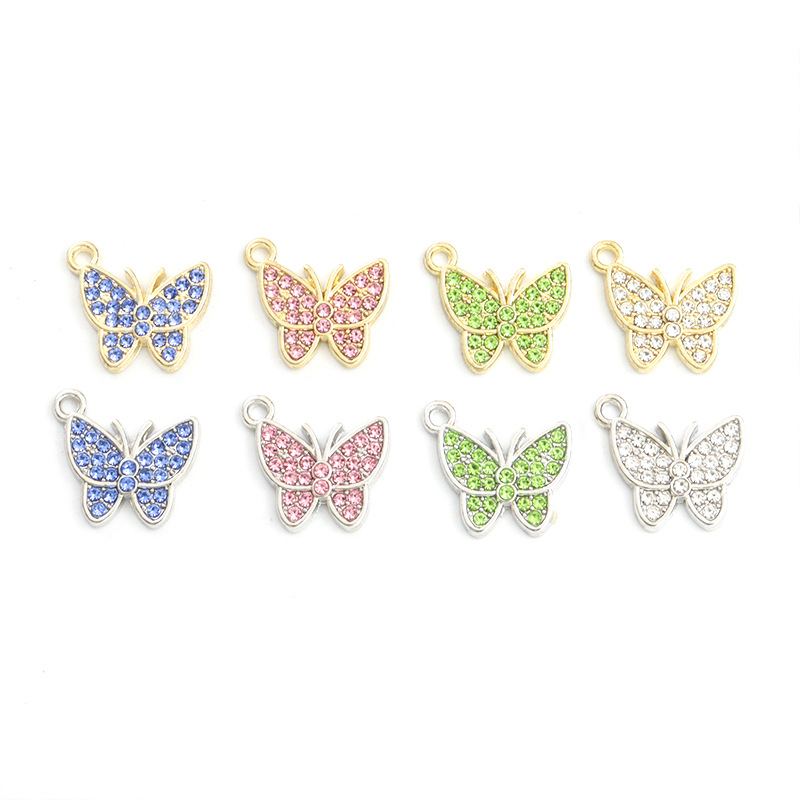 Pingente de borboleta com cris - Butterfly Pendant Necklace avaliação e preço