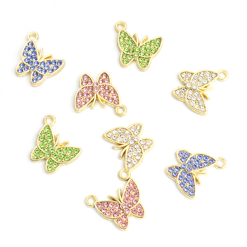Pingente de borboleta com cris - Butterfly Pendant Necklace avaliação e preço